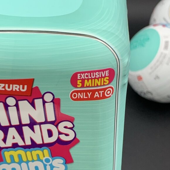 Zuru Mini Brands Mini Minis "Fill The Fridge" Playset Target Exclusive + 2 Balls - Picture 8 of 8